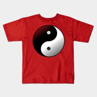 Taijitu Symbol Kids T-Shirt